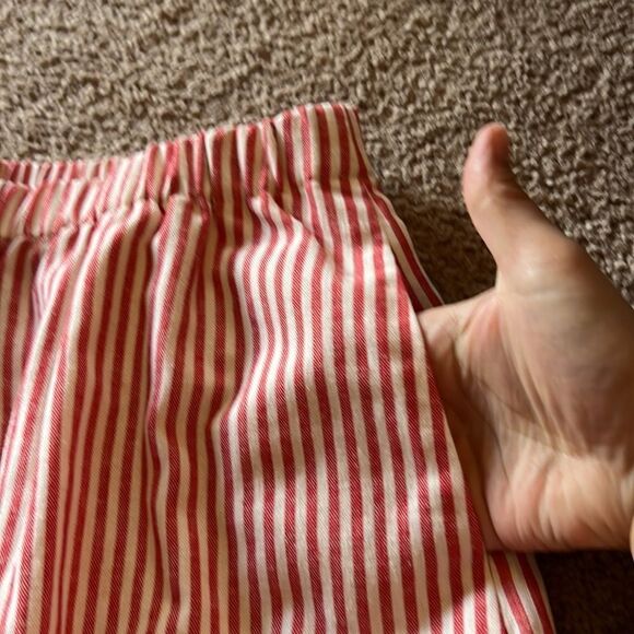 J crew red and white stripe skirt xs - Picture 5 of 6